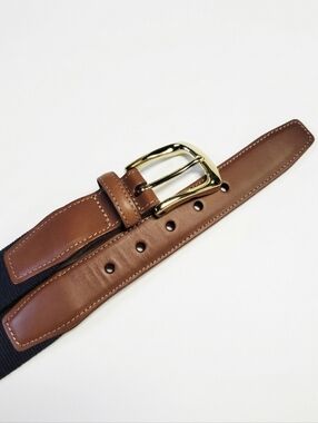 Torino Leather Co. Men's Belt Size 42 Made in USA Italian Genuine Leather